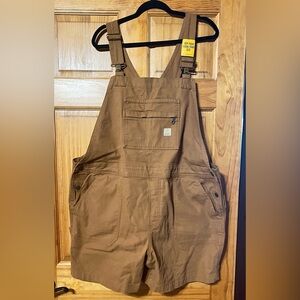 Carhartt Tan Workwear Overalls - Shorts
